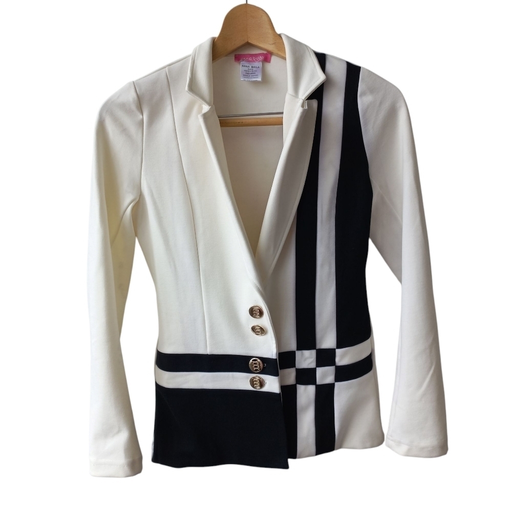 Nana Baila Paris Women's Elegant Cream Jacket